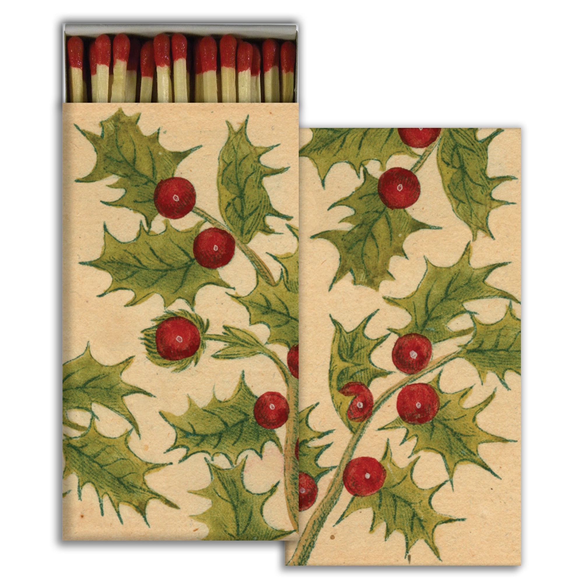 Christmas Holly Matches