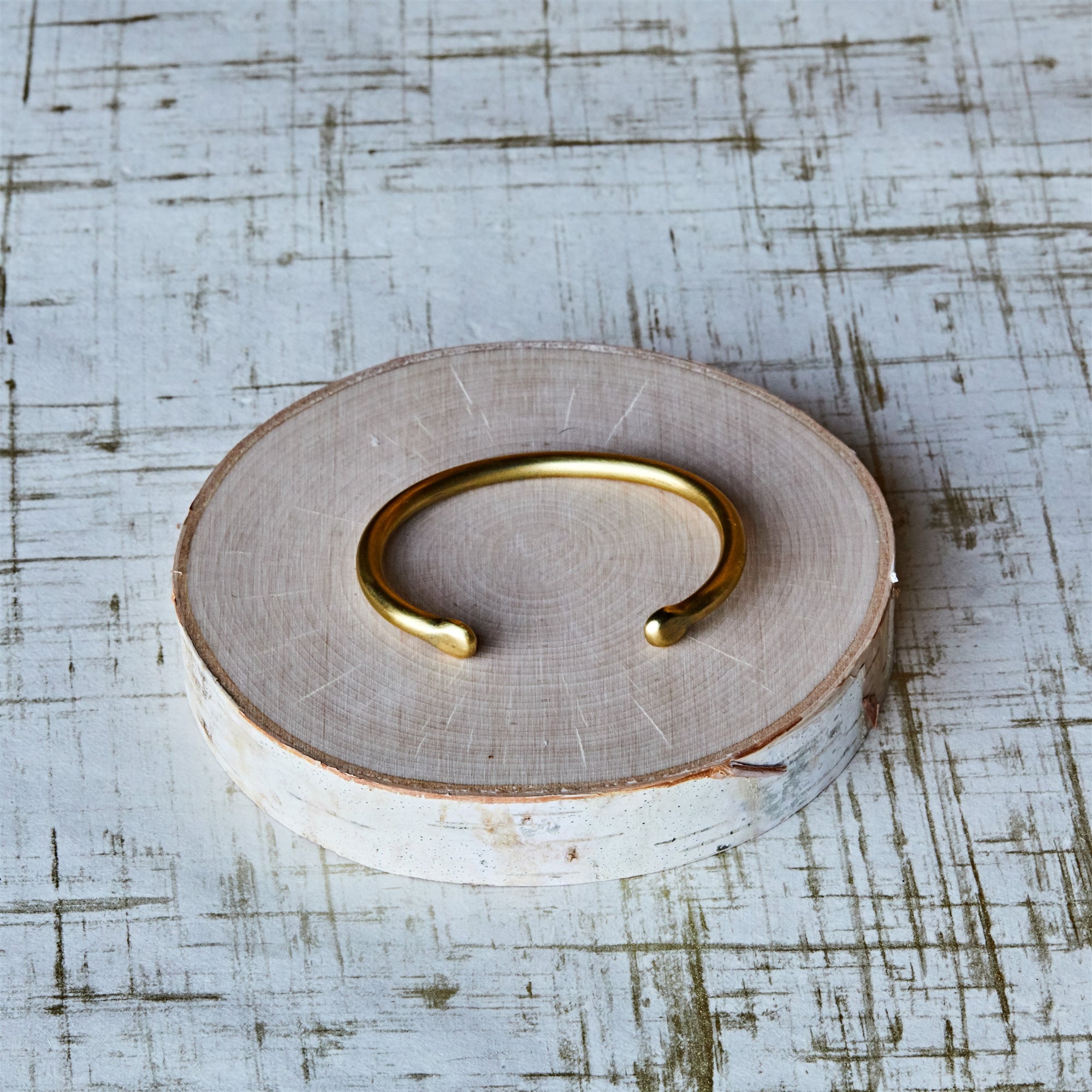 Small Brass Cuff Bracelet