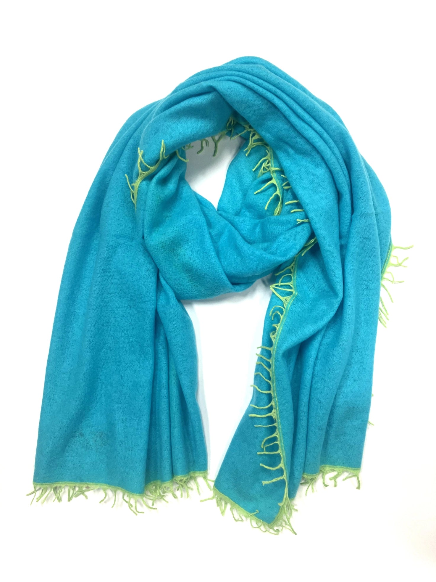 Colorful Cashmere Scarf
