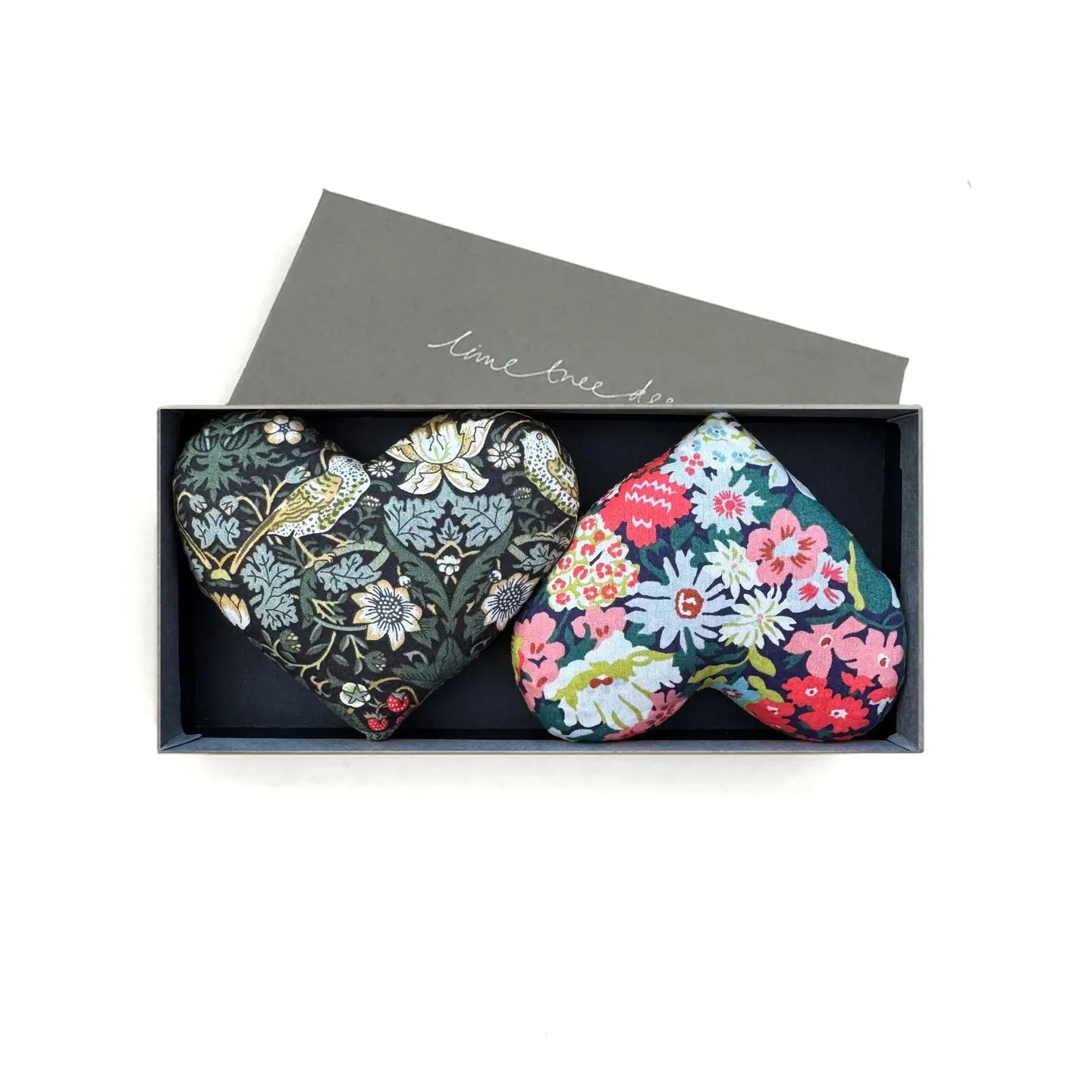 Box of 2 Lavender Hearts