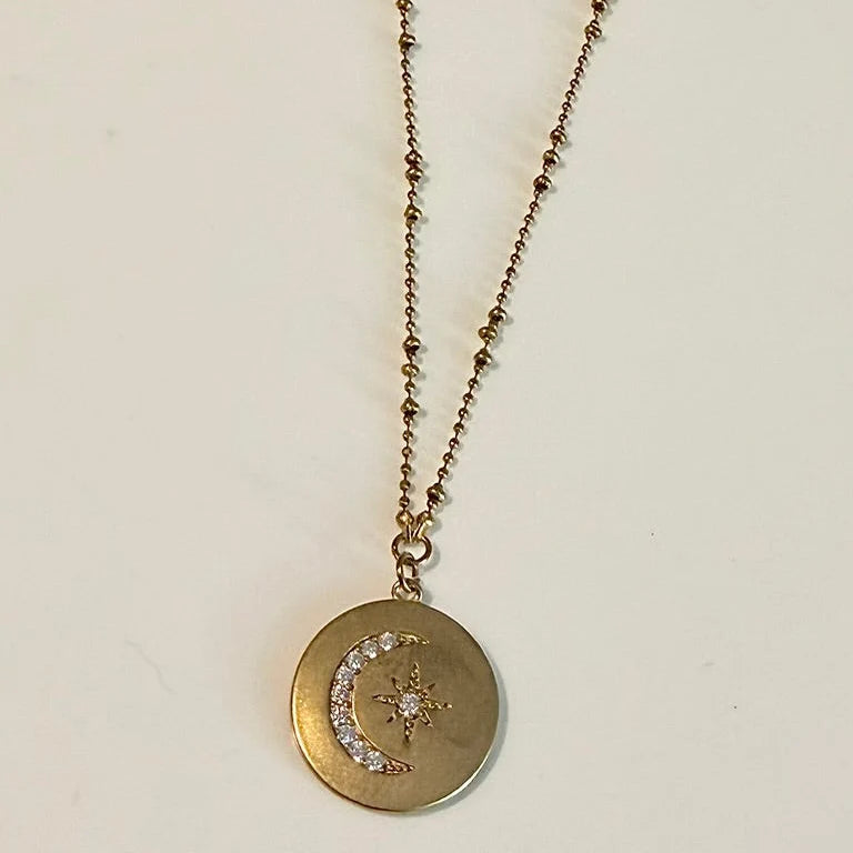 Celestial Medallion Necklace