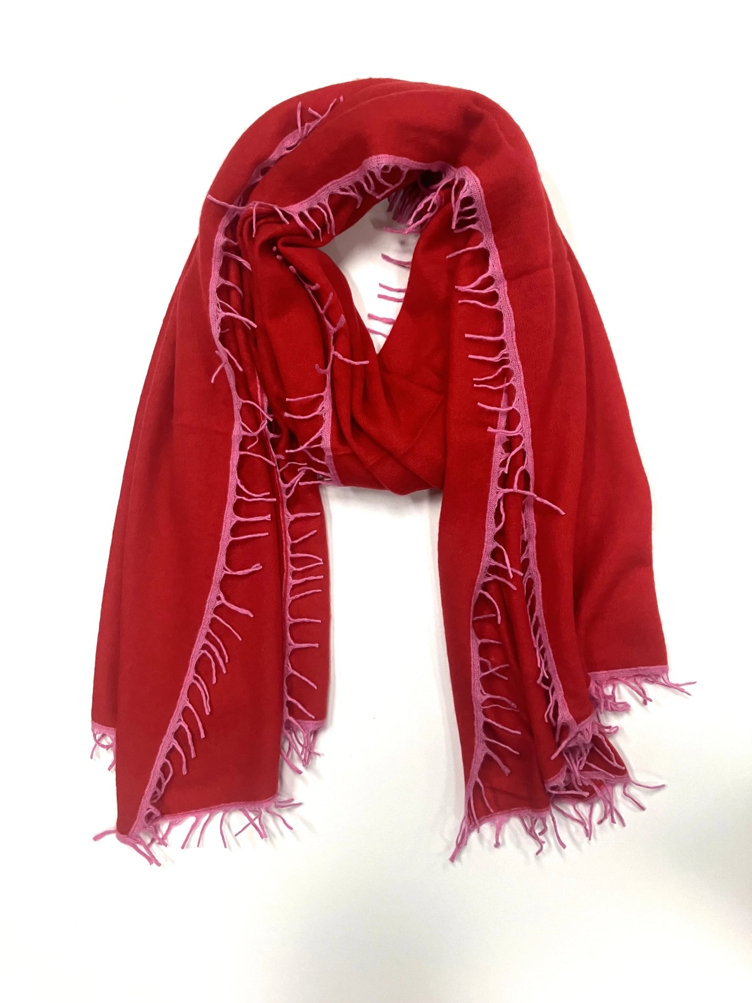 Colorful Cashmere Scarf