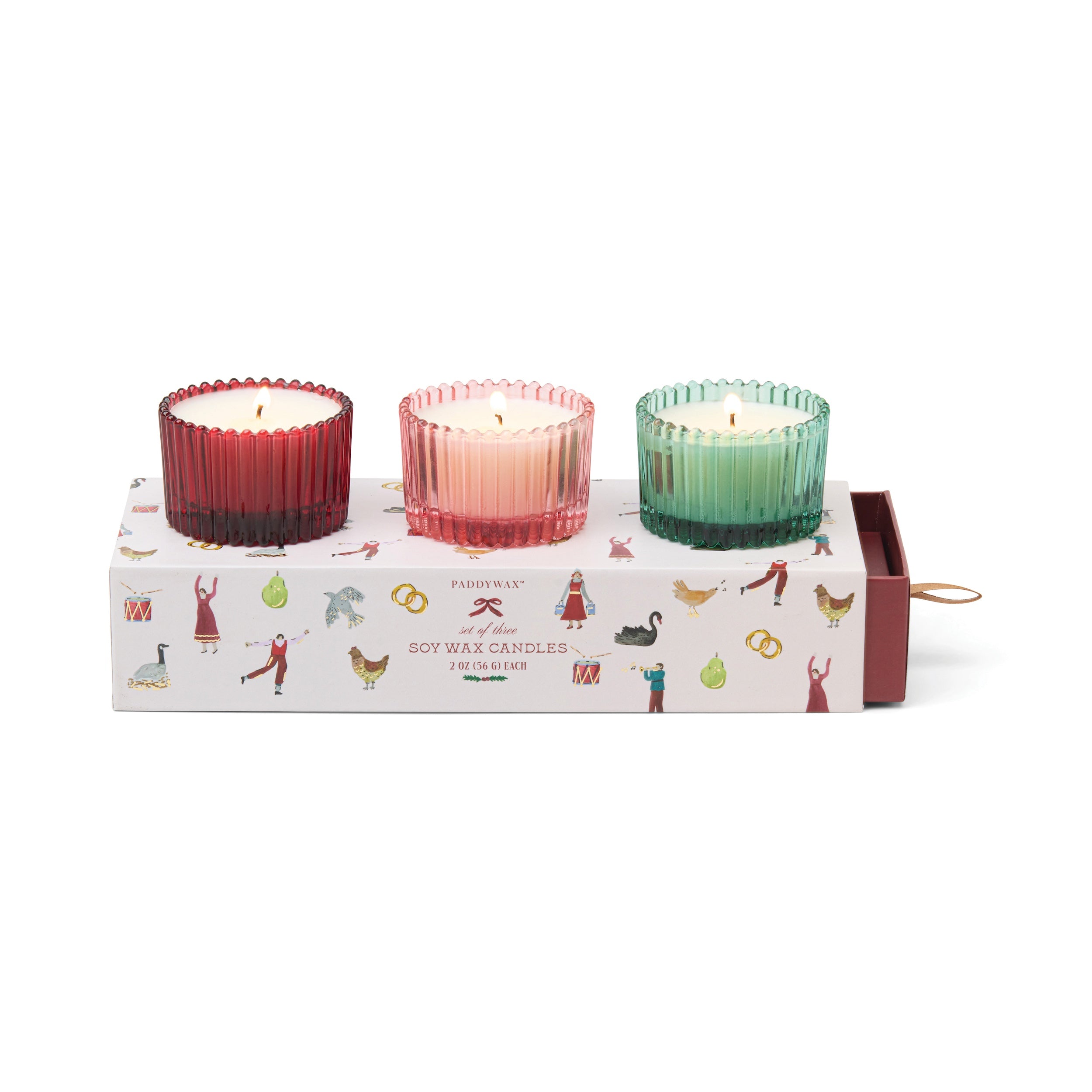 Paddywax Boxed Gift Set of 3 Fragrances