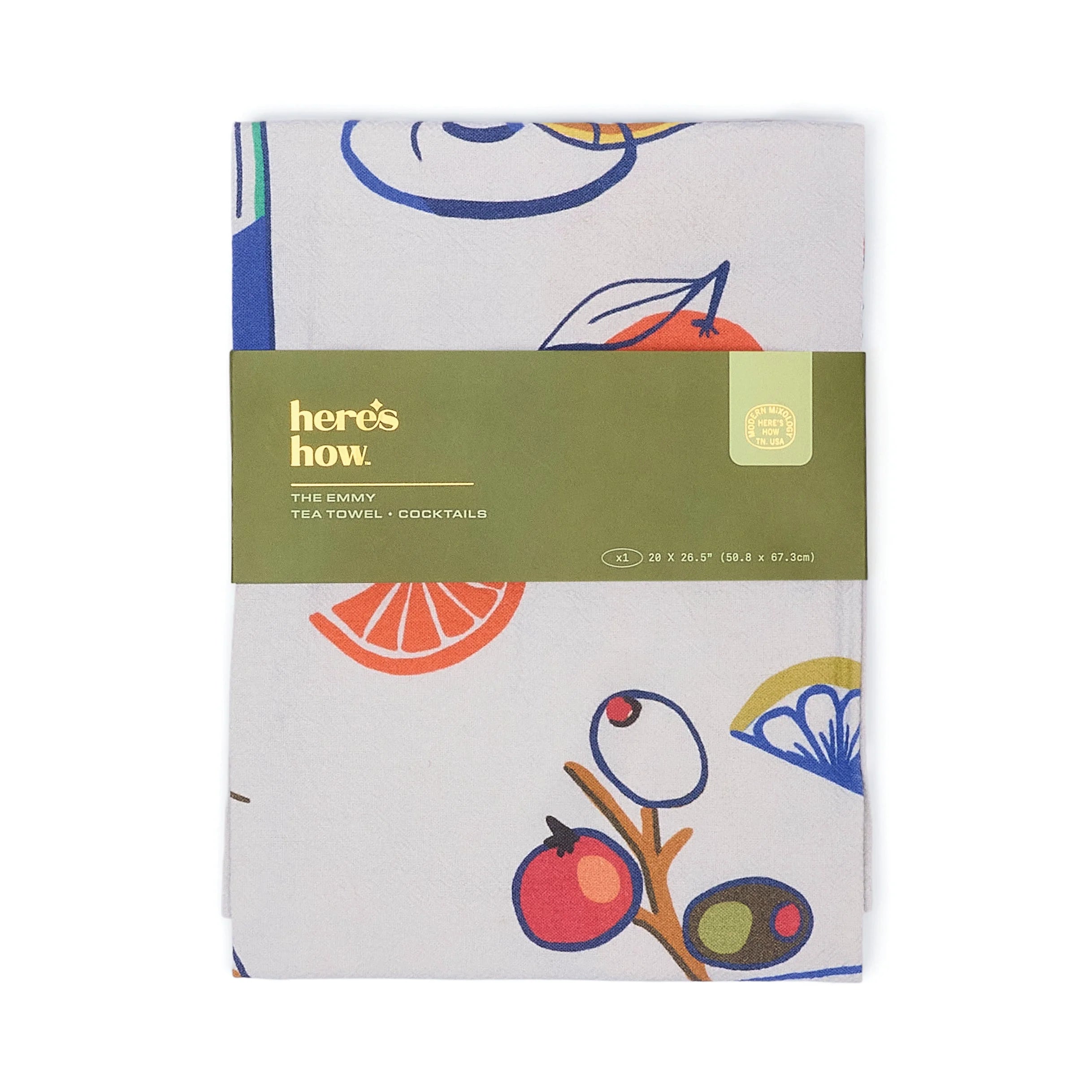 Cocktail Tea Towel