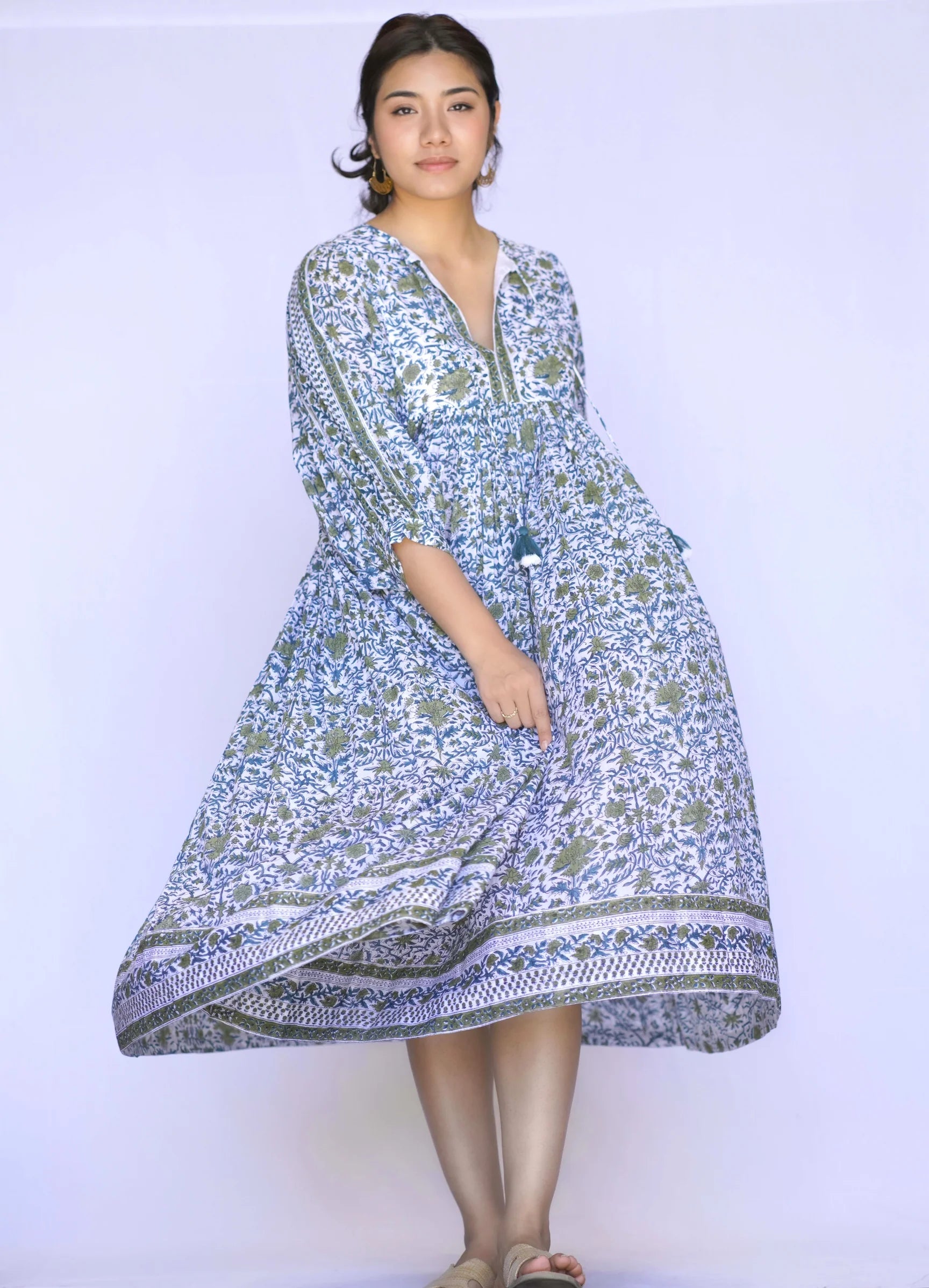 Floral Midi Dress