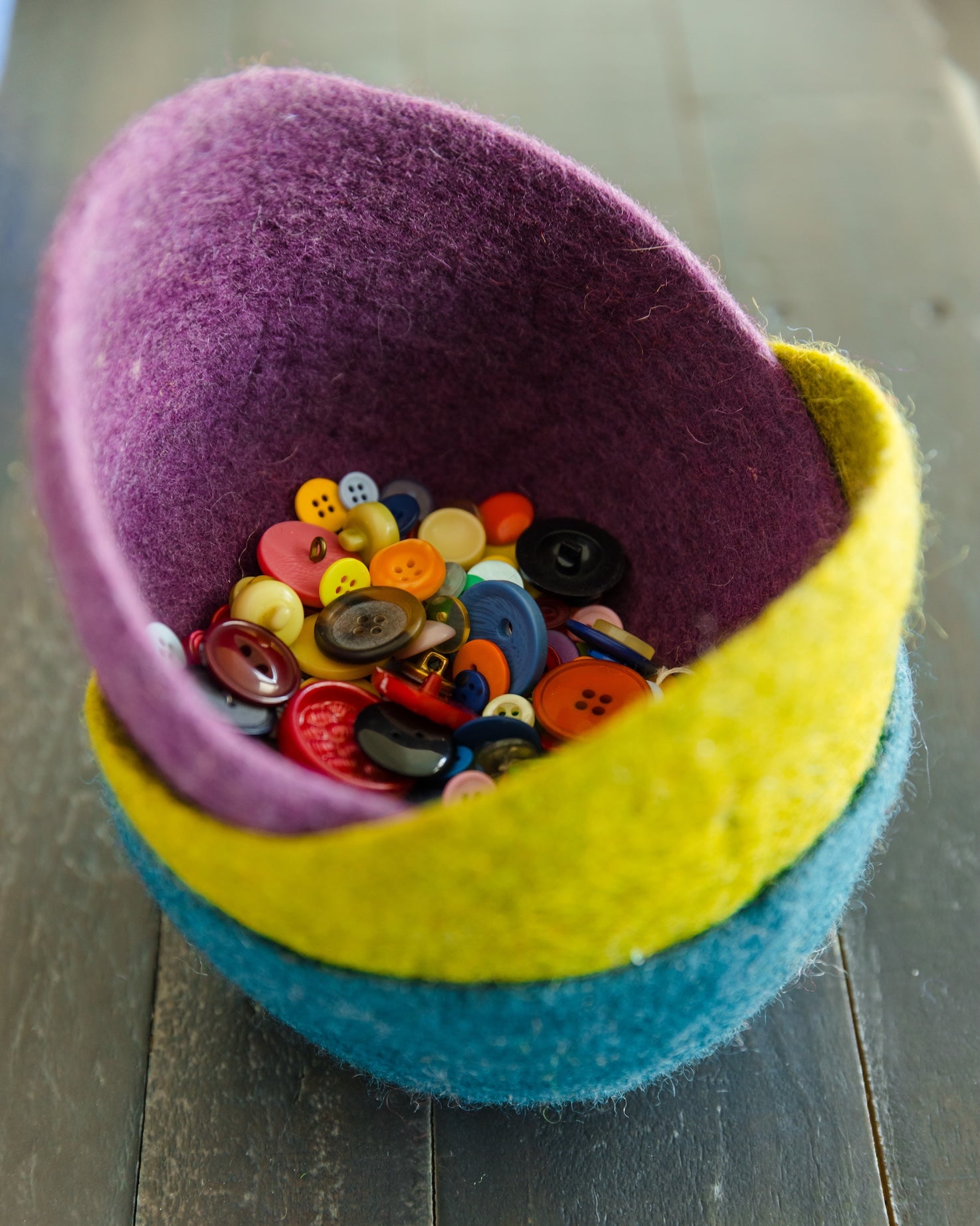 Large Felt Bowl