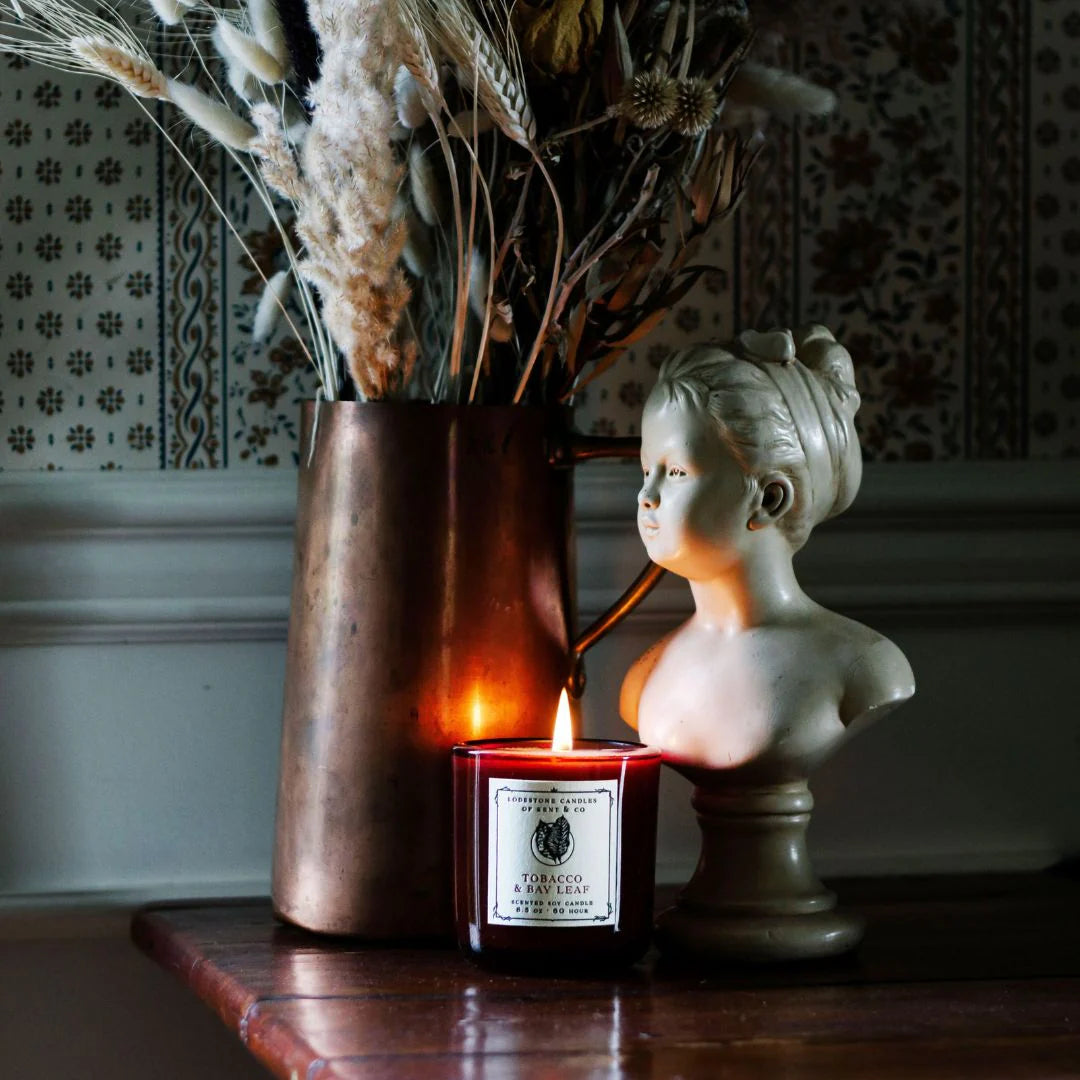 Lodestone Tobacco & Bay Leaf Candle
