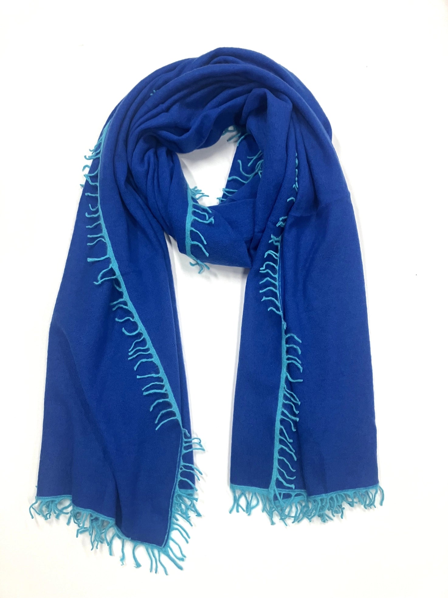 Colorful Cashmere Scarf