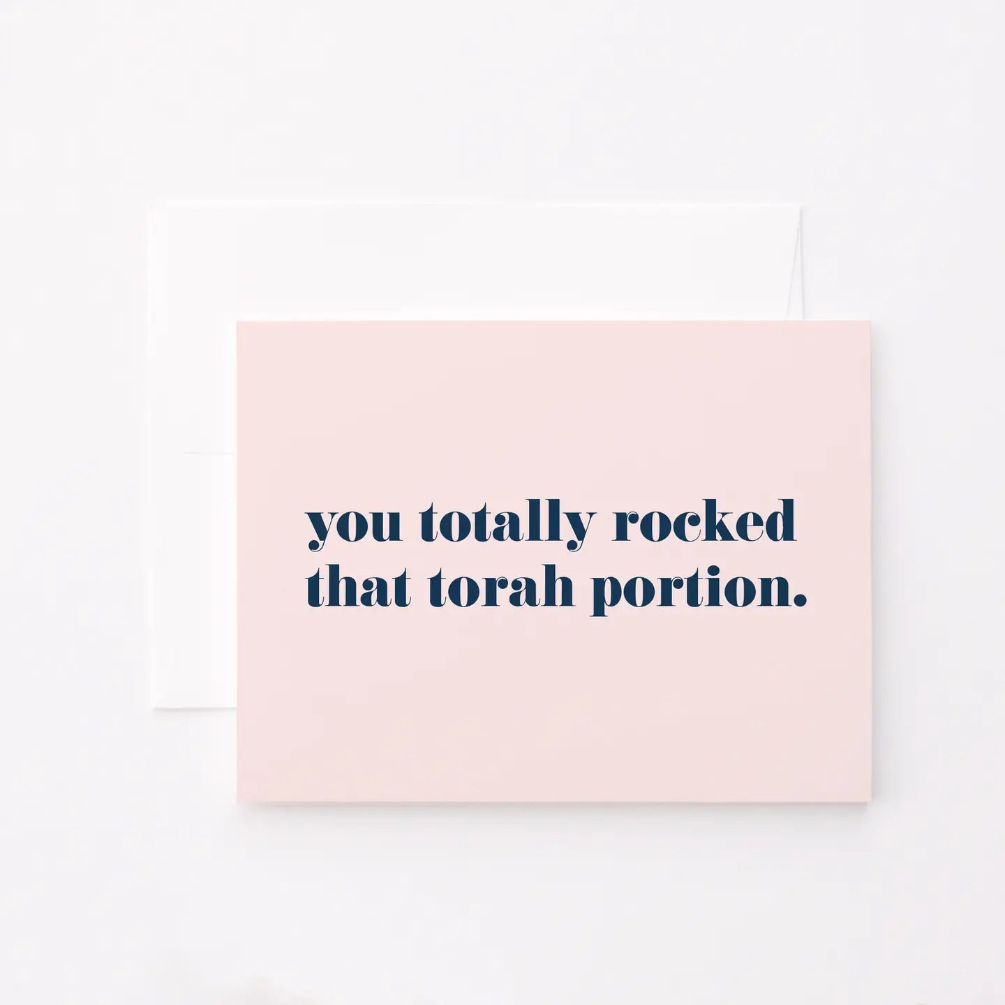 You Totally Rocked That Torah Portion Greeting Card