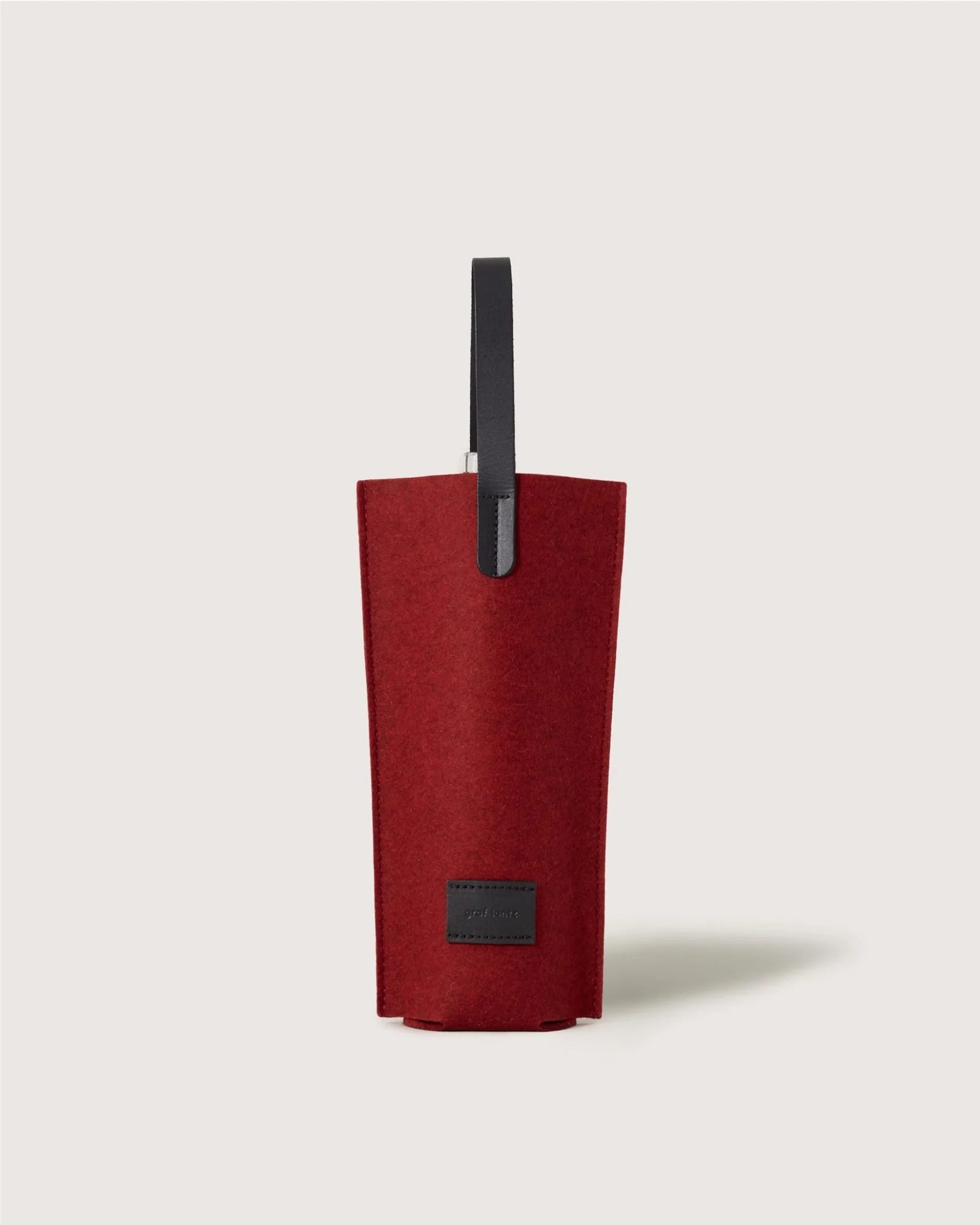 Merino Wool Bottle Bag