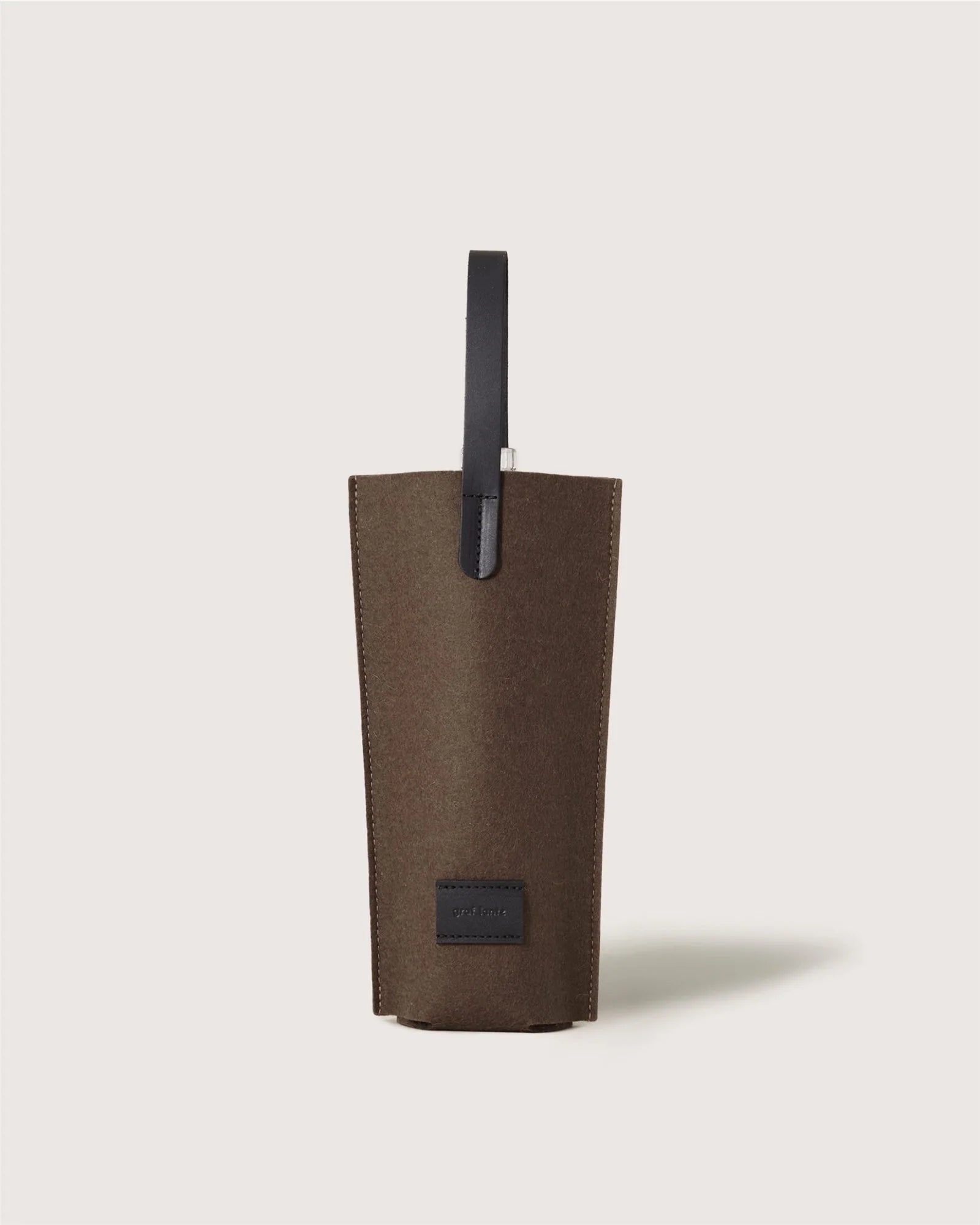 Merino Wool Bottle Bag