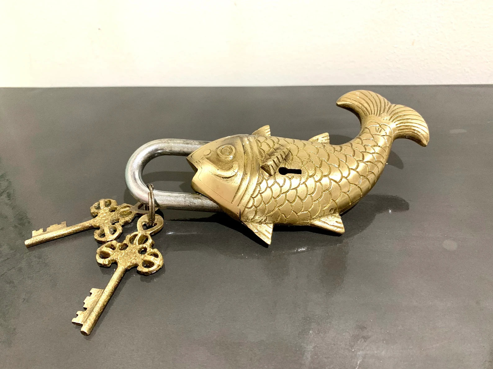 Fish Brass Lock