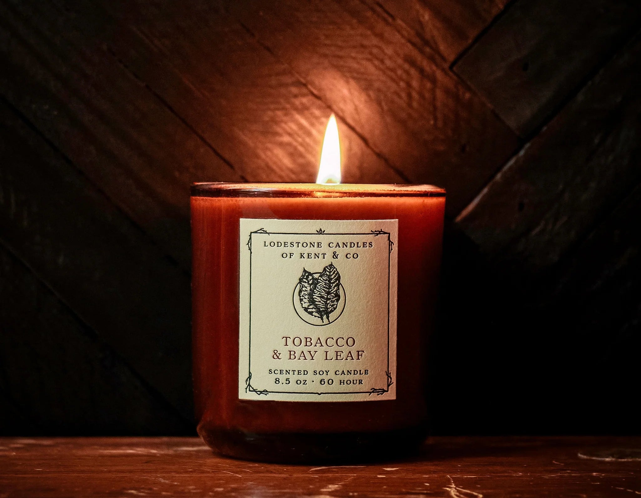 Lodestone Tobacco & Bay Leaf Candle