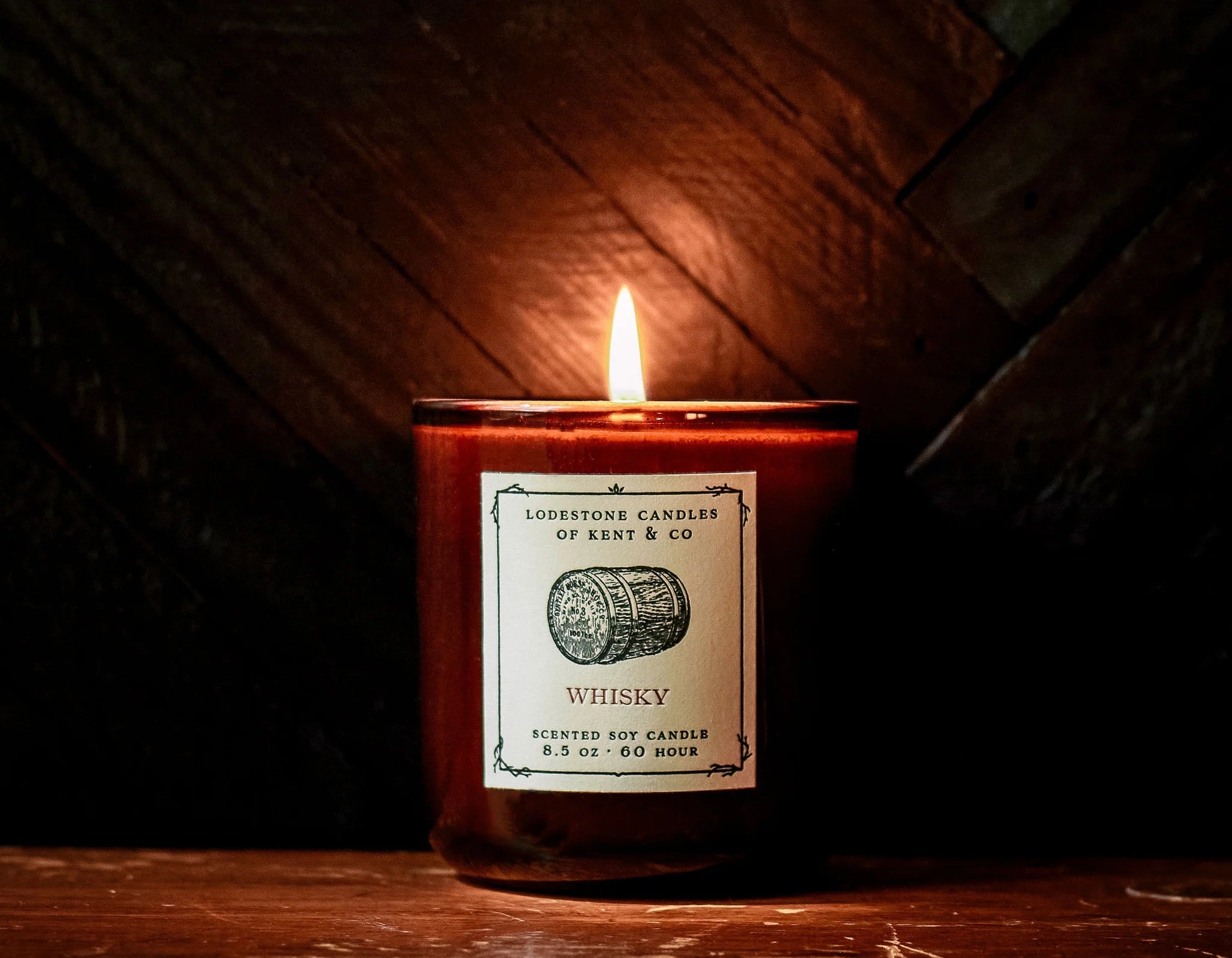 Lodestone Whisky Candle